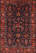 Traditional Saffron Red Persian Rug, tr574