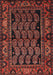 Traditional Chestnut Brown Persian Rug, tr575