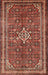 Traditional Orange Salmon Pink Persian Rug, tr577