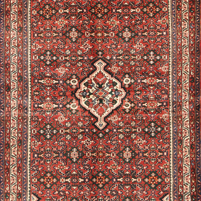 Traditional Orange Salmon Pink Persian Rug, tr577