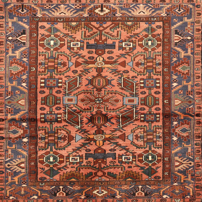 Square Traditional Red Persian Rug, tr579