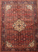 Traditional Rust Pink Persian Rug, tr582