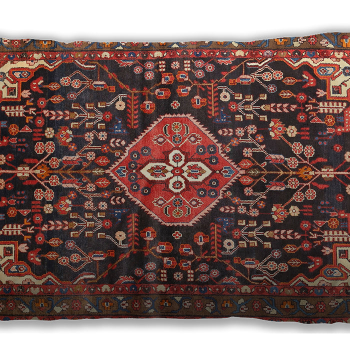 Traditional Classic Rectangular Dark Almond Brown Lumbar Throw Pillow, 13 inch by 19 inch, lbtr591