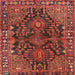 Square Traditional Red Persian Rug, tr592