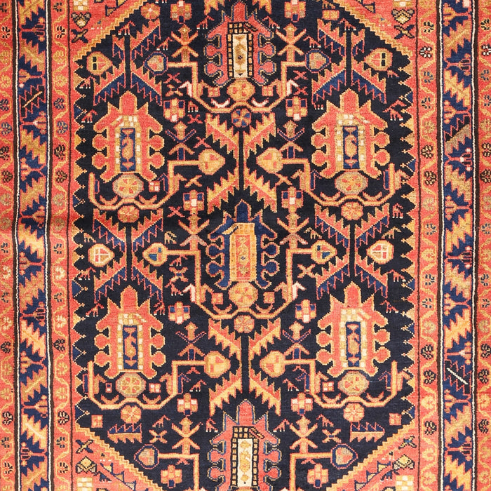 Traditional Mango Orange Persian Rug, tr593