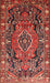 Traditional Rust Pink Persian Rug, tr594