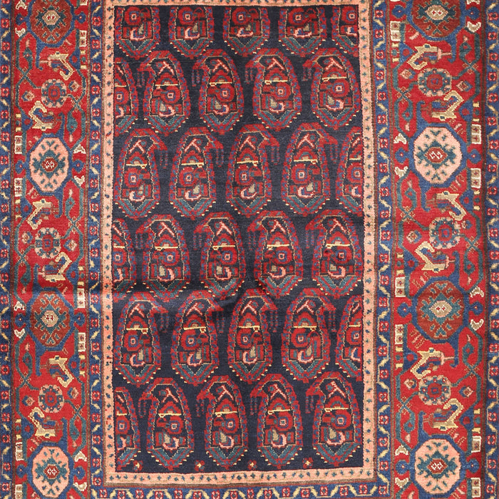 Traditional Rose Purple Persian Rug, tr595
