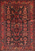 Traditional Reddish Brown Persian Rug, tr598