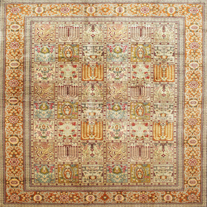 Square Traditional Red Persian Rug, tr59