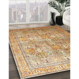 Traditional Red Persian Rug in Family Room, tr59