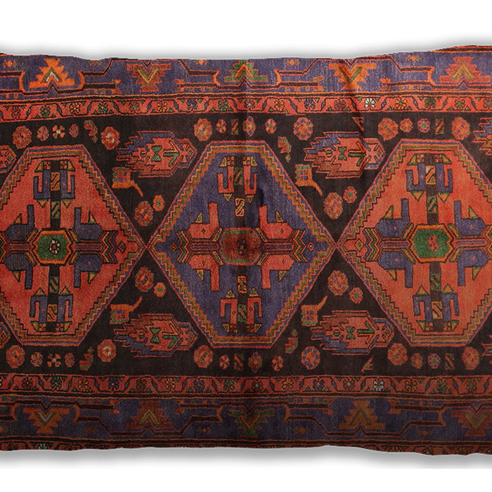 Traditional Classic Rectangular Tomato Red Lumbar Throw Pillow, 13 inch by 19 inch, lbtr600