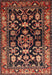 Traditional Rust Pink Persian Rug, tr601