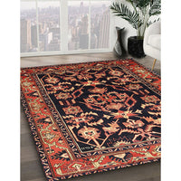 Traditional Rust Pink Persian Rug, tr601