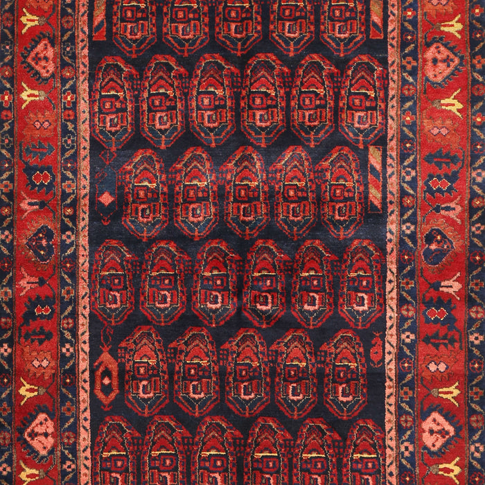 Machine Washable Traditional Sepia Brown Rug, wshtr602