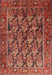 Traditional Rust Pink Persian Rug, tr608