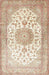 Traditional Light Gold Medallion Rug, tr60