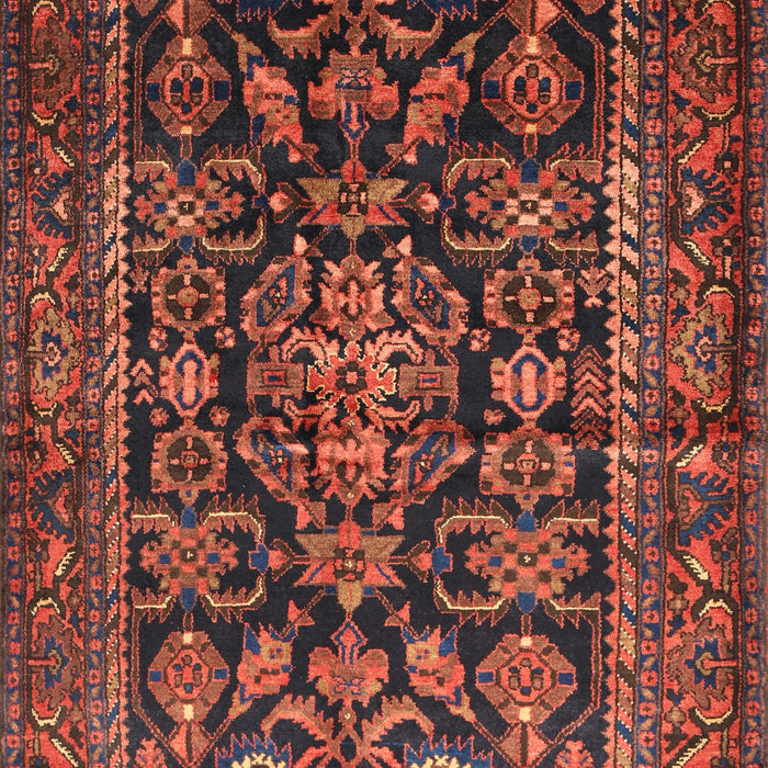 Traditional Saffron Red Persian Rug, tr610