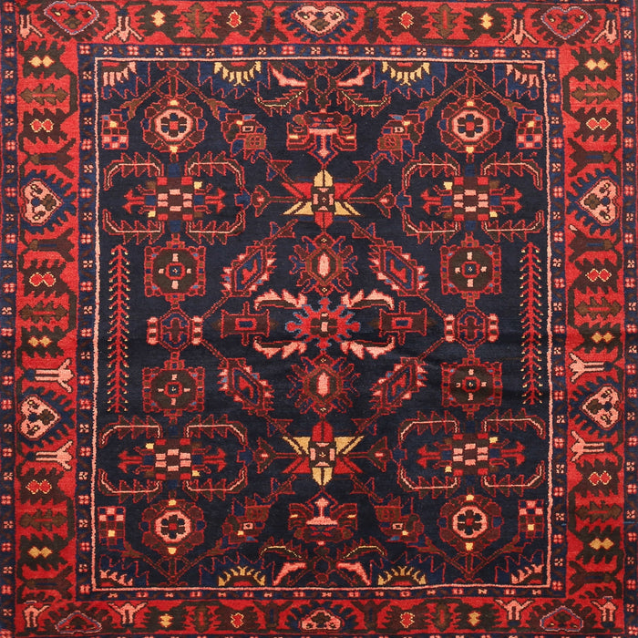 Square Traditional Red Persian Rug, tr611