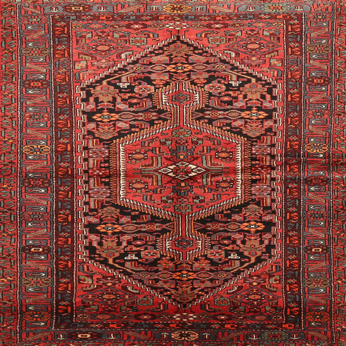 Square Traditional Red Persian Rug, tr614