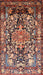 Traditional Light Copper Gold Animal Rug, tr615