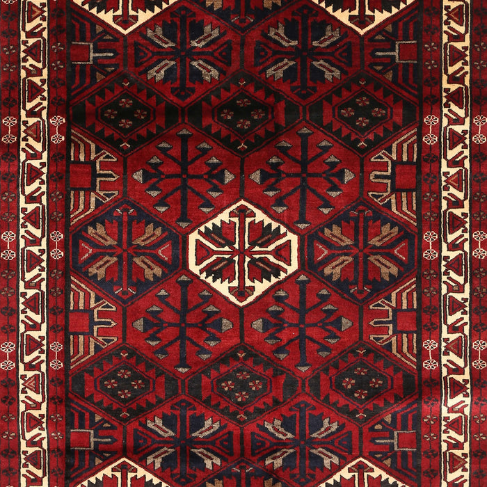 Machine Washable Traditional Sepia Brown Rug, wshtr617