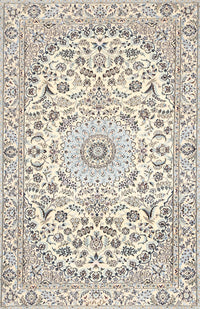 Machine Washable Traditional Gold Rug, wshtr618