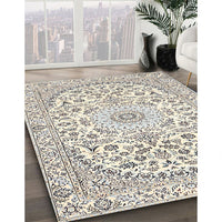 Traditional Gold Medallion Rug, tr618