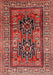 Traditional Orange Salmon Pink Persian Rug, tr620