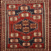 Square Traditional Red Persian Rug, tr626
