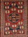 Traditional Red Persian Rug, tr626