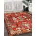 Traditional Red Animal Rug in Family Room, tr627