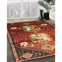 Traditional Red Animal Rug, tr632