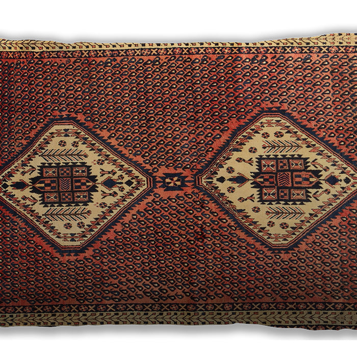 Traditional Classic Rectangular Bronze Brown Lumbar Throw Pillow, 13 inch by 19 inch, lbtr635