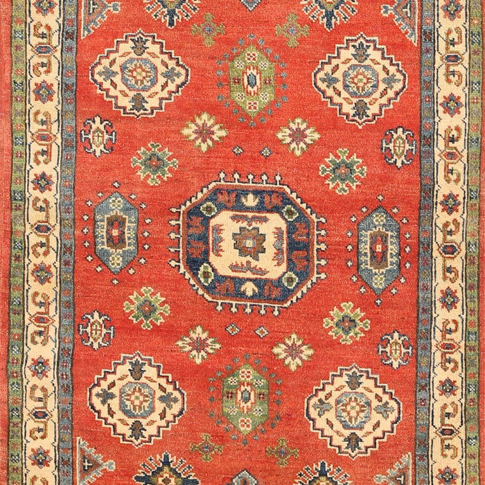 Traditional Red Geometric Rug, tr638