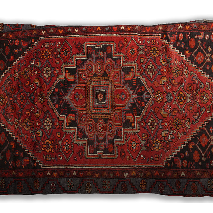 Traditional Classic Rectangular Dark Sienna Brown Lumbar Throw Pillow, 13 inch by 19 inch, lbtr640