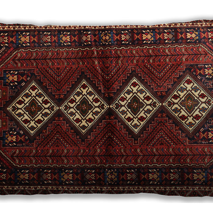 Traditional Classic Rectangular Sienna Brown Lumbar Throw Pillow, 13 inch by 19 inch, lbtr642
