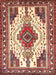 Traditional Fire Brick Red Persian Rug, tr643