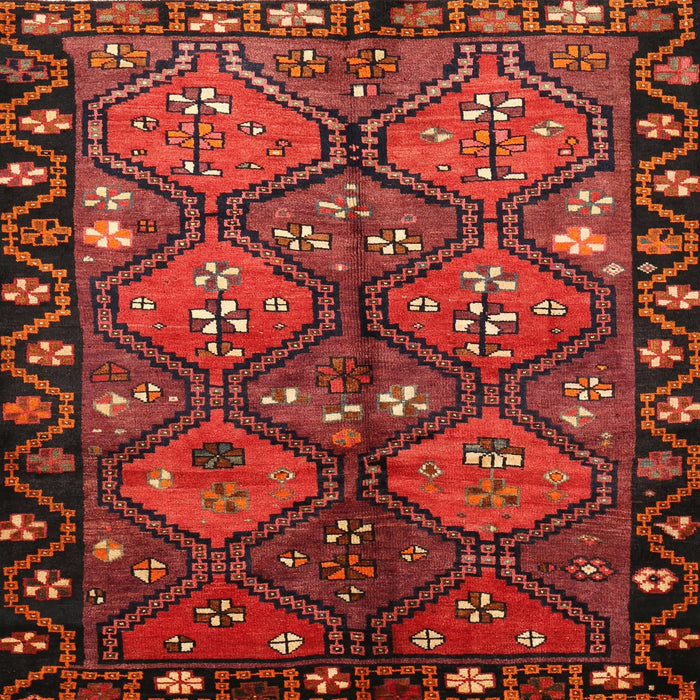 Square Traditional Red Persian Rug, tr645