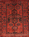 Traditional Brown Red Persian Rug, tr646