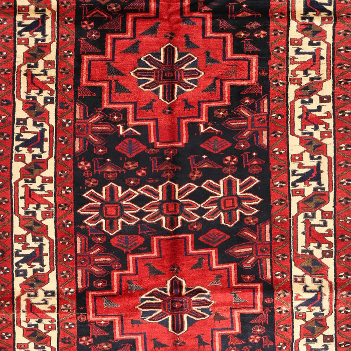 Traditional Dark Gold Brown Persian Rug, tr653