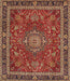 Traditional Red Medallion Rug, tr65