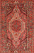 Traditional Rust Pink Persian Rug, tr661