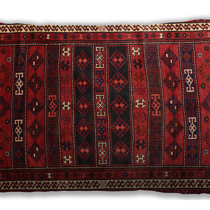 Traditional Classic Rectangular Sepia Brown Lumbar Throw Pillow, 13 inch by 19 inch, lbtr662