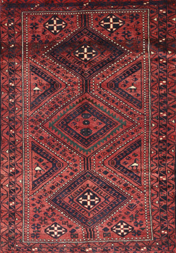 Machine Washable Traditional Chestnut Brown Rug, wshtr663