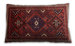 Traditional Classic Rectangular Chestnut Brown Lumbar Throw Pillow, 13 inch by 19 inch, lbtr664