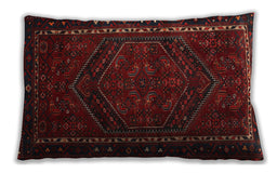 Traditional Classic Rectangular Bakers Brown Lumbar Throw Pillow, 13 inch by 19 inch, lbtr667