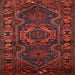 Square Traditional Brown Red Persian Rug, tr668