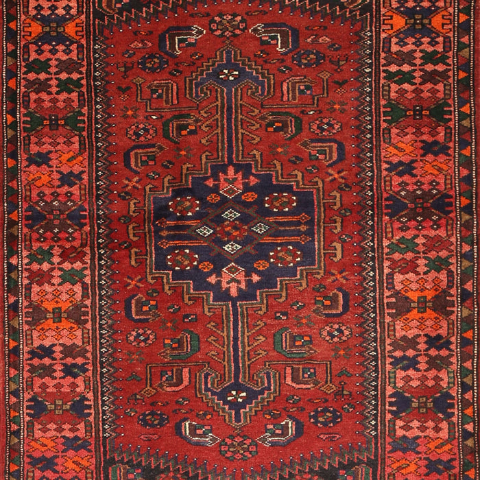 Machine Washable Traditional Dark Sienna Brown Rug, wshtr672