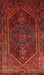 Traditional Brown Red Persian Rug, tr674