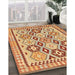 Machine Washable Traditional Red Rug in a Family Room, wshtr675